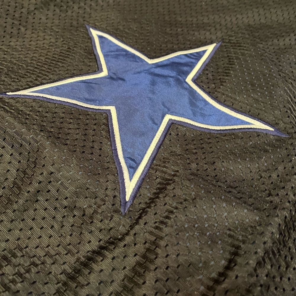 Vintage 90s Dallas Cowboys Mesh Reversible Jacket L Pro Playey NFL Experience - Picture 8 of 16